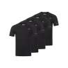 KAPPA Männer T-Shirt 4er Set Beauty Black