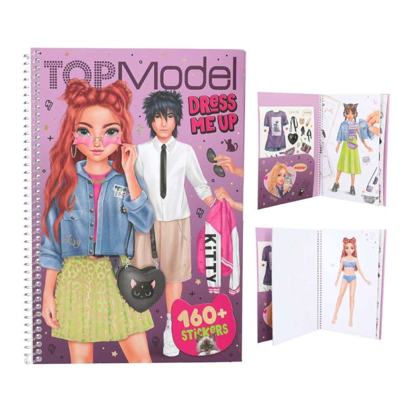 TOPModel Dress Me Up groß REBEL KITTY