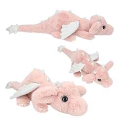 TOPModel Plüsch Drache rosa mit silber Flügeln