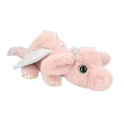 TOPModel Plüsch Drache rosa mit silber Flügeln - vorne