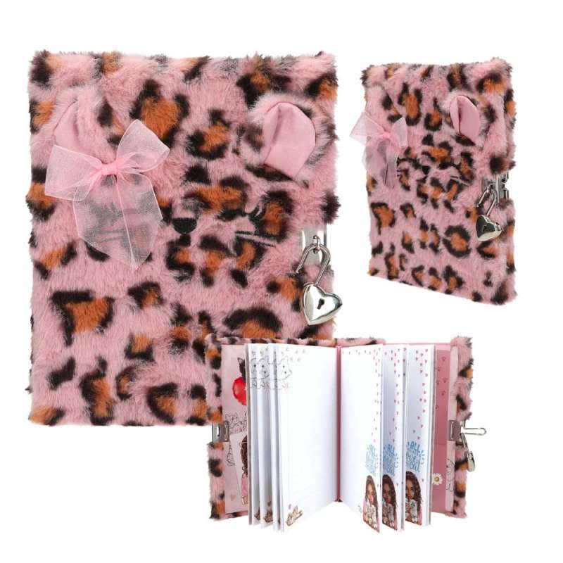 TOPModel COSY CAT Tagebuch mit Schloss Rosa