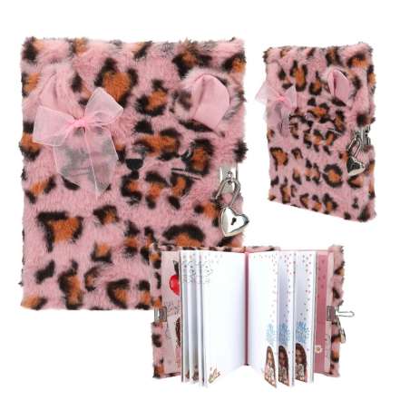 TOPModel COSY CAT Tagebuch mit Schloss Rosa