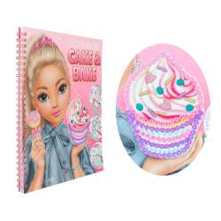 TOPModel Cake & Bake Malbuch mit Pailletten - seitlich