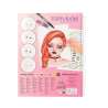 Create your TOPModel Make-Up Malbuch - Rückseite
