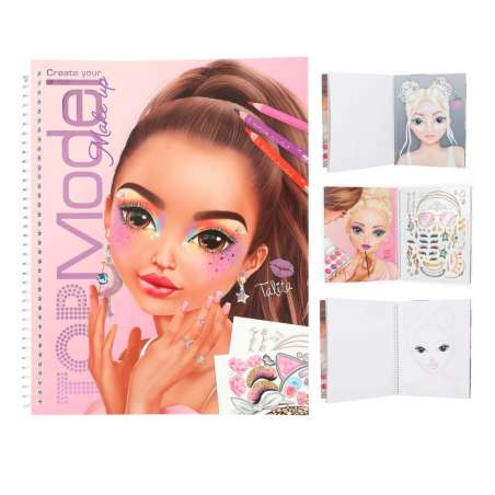 Create your TOPModel Make-Up Malbuch