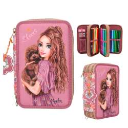 TOPModel 3 Fach Federtasche FLORAL