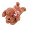 TOPModel Plüsch Hund 24 cm FLORAL - oben