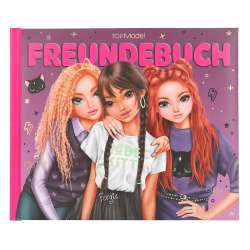 TOPModel Freundebuch Motiv 2 REBEL KITTY - Front