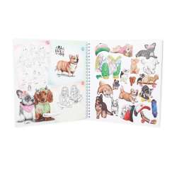 Create your TOPModel Doggy Malbuch - Seite