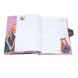 TOPModel Geheimcode Tagebuch mit Sound REBEL KITTY - offen