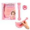 TOPModel Make-Up Pinsel & Reinigungsmatte Set BEAUTY and ME