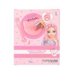 TOPModel Make-Up Pinsel & Reinigungsmatte Set BEAUTY and ME - Rückseite