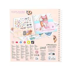 TOPModel Dress Me Up Stickerbuch KITTY - hinten