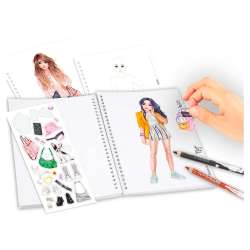 TOPModel Pocket Malbuch 120 Seiten - offen
