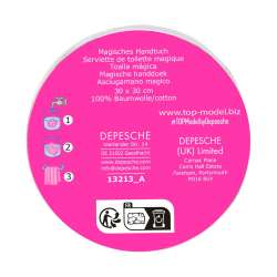 TOPModel magisches Handtuch BEAUTY and ME - Rückseite