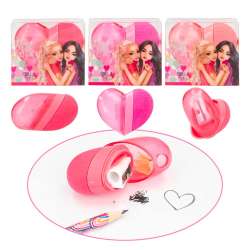 TOPModel 2in1 Herz Radierer und Anspitzer BEST FRIENDS