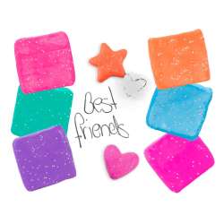 TOPModel Knetradiergummi Neon und Glitter - Radiergummi