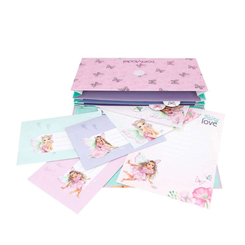 TOPModel Briefpapier in Fächermappe FAIRY LOVE - Beispiel