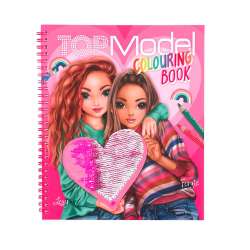 TOPModel Malbuch mit Pailletten - Front