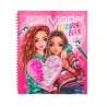 TOPModel Malbuch mit Pailletten - Front