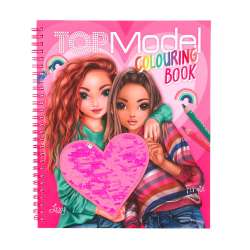 TOPModel Malbuch mit Pailletten - Pailletten