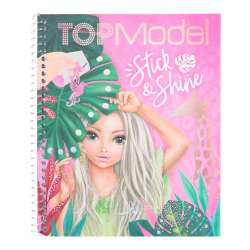 TOPModel Malbuch Stick & Shine - Front