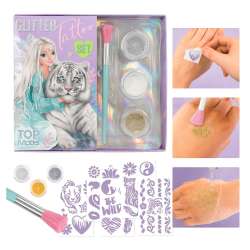 TOPModel Glitzer Tattoo Set FANTASY TIGER - Anwendung