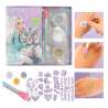 TOPModel Glitzer Tattoo Set FANTASY TIGER - Anwendung