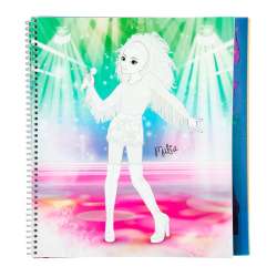 TOPModel POPSTAR Malbuch - Blatt