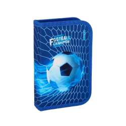 SPIRIT Federmäppchen für Jungen 1-Zip 28-teilig - FOOTBALL CHAMPION