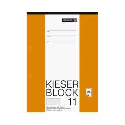 BRUNNEN KIESER-Block Zeichenblock  in 25 und 50-Blatt - liniert und kariert - Zeichenblock A4 kariert