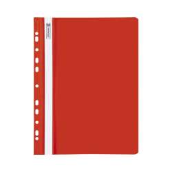 Brunnen Schnellhefter „OFFICE TO GO“  Folie gelocht - DIN A4 - verschiedene Farben - rot