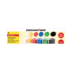 EBERHARD FABER Schulmalfarben Tempera 6-Stück - 150ml