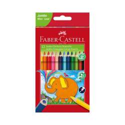 FABER-CASTELL Farbstifte Jumbo dreikant - in drei verschiedenen Setgrößen - 12er Set