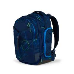SATCH Schulrucksack match in verschiedenen Farben - Blue Tech vorne links