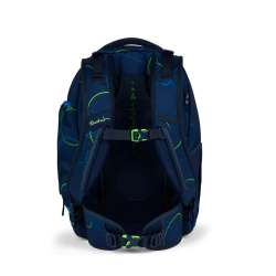 SATCH Schulrucksack match in verschiedenen Farben - Blue Tech hinten