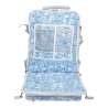 KATTBJÖRN Schulrucksack Classic Eat My Style Vordertasche Innenansicht blaues Design