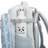 KATTBJÖRN Schulrucksack Classic Eat My Style seitlich mit Trinkflasche