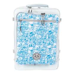 KATTBJÖRN Schulrucksack Classic Eat My Style Vorderseite blaues Design