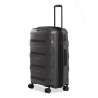 STRATIC Koffer Straw+ Hartschalenkoffer, Höhe 66 cm, Größe M dark grey seitlich 45 Grad
