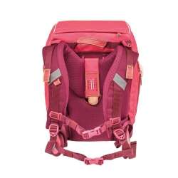 BELMIL Schulranzen COMFY PLUS Set 5 tlg - Coral Rückansicht