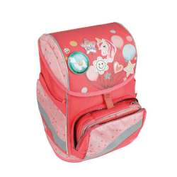 BELMIL Schulranzen SMARTY PLUS Set 5 tlg - Rose Quartz Brotdosenfach