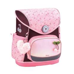 BELMIL Schulranzen COMPACT PLUS Set 5 tlg - Cherry Blossom Front