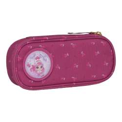 BECKMANN Schulranzen Active Air FLX 6 tlg - Cherry Faulenzermäppchen