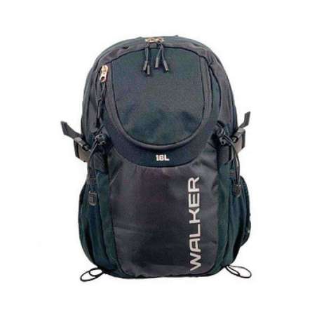 WALKER Schulrucksack - Schwarz Front