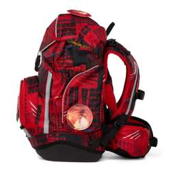 ERGOBAG Schulrucksack Set 6 tlg - AlarmBärreitschaft linke Seite