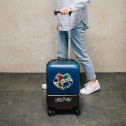SCOOLI Kinderkoffer Trolley 20' - Harry Potter Kind mit Kinderkoffer