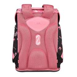 SCOOLI Schulranzen Set EasyFit 5 tlg - Barbie Rückansicht mit Tragegurten oben