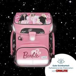 SCOOLI Schulranzen Set EasyFit 5 tlg - Barbie reflektierend