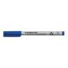 STAEDTLER Lumocolor Folienschreiber non-permanent, ca. 1.0 mm, blau Kappe